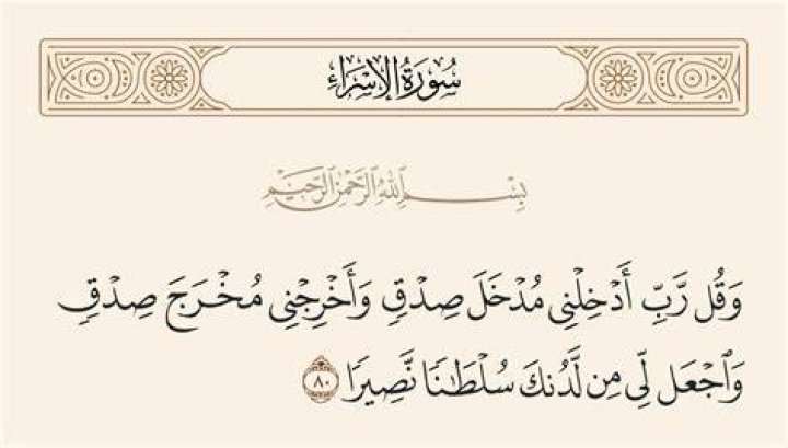 رب ادخلني مدخل صدق: معنى الدعاء ومعناه في حياة المسلم